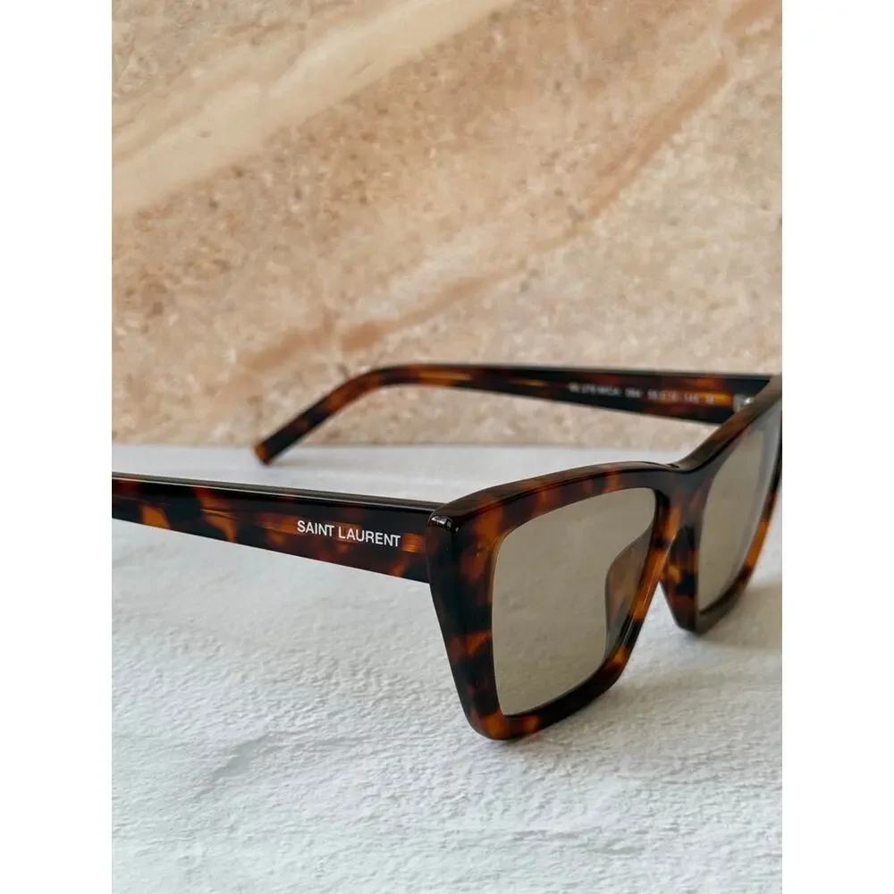NEW Saint Laurent SL276 Mica Sunglasses in Havana Brown